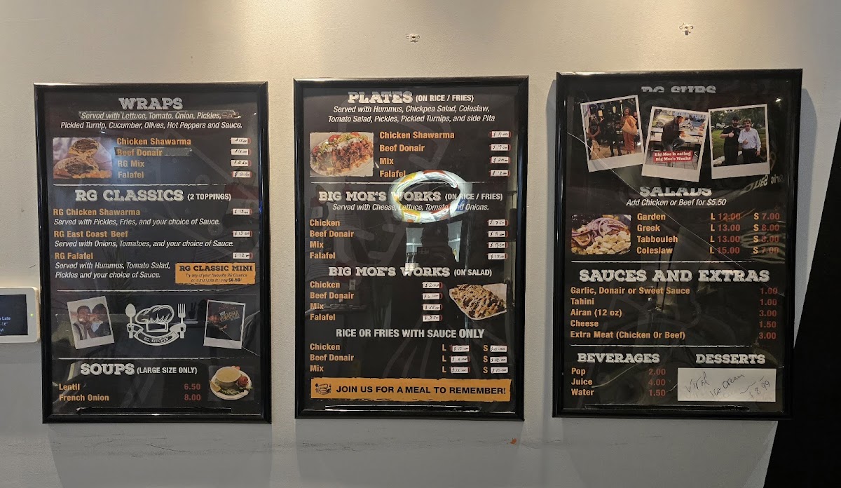 RG. Kitchen Menu - Image 3